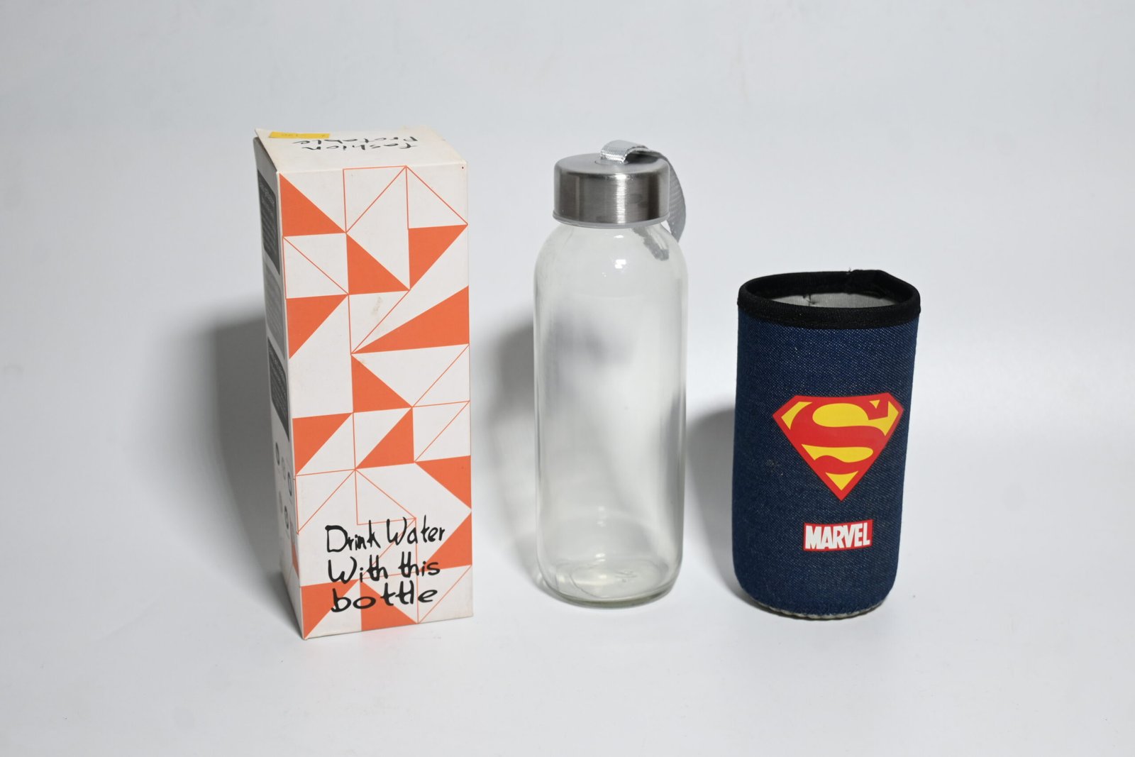 Aainaa Water Bottle With Jute Cover Travel (GB003) - Image 2